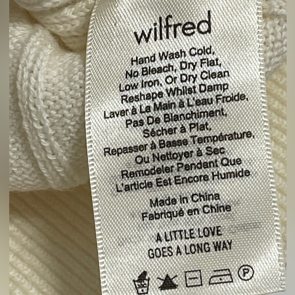 [Wilfred] Suzette Knit Top - Cream XS - Picture 9 of 9